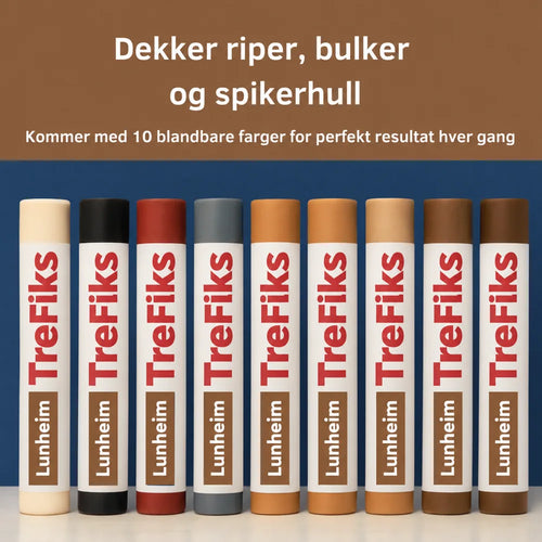 Lunheim TreFiks™ – 10 trefarger